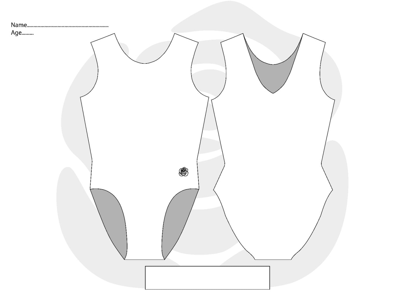 Leotard Template Download