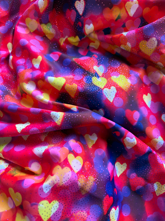 Glitter Hearts Leotard