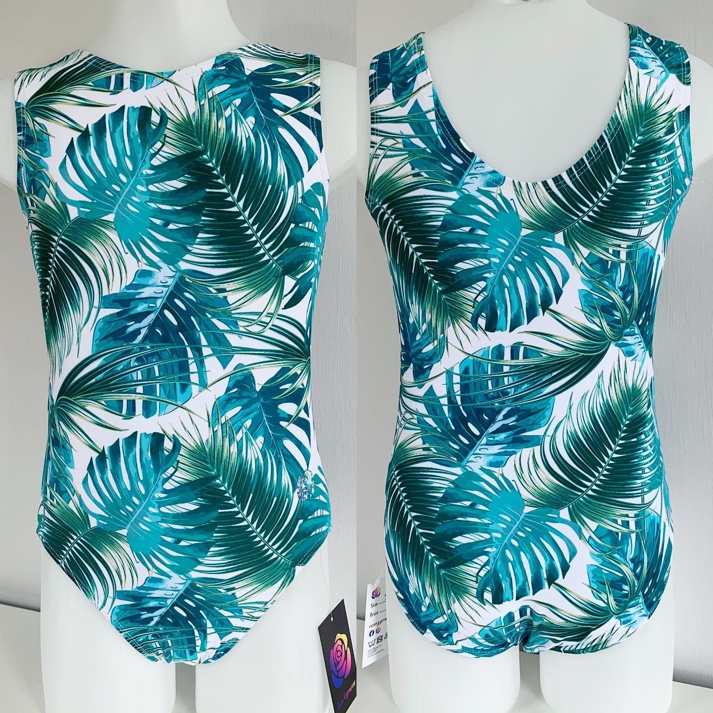 Banana Leaf training leotard
