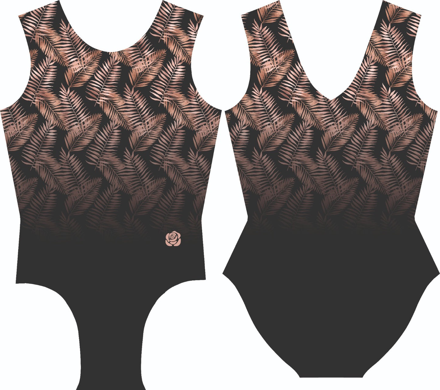 Rose Gold Palms