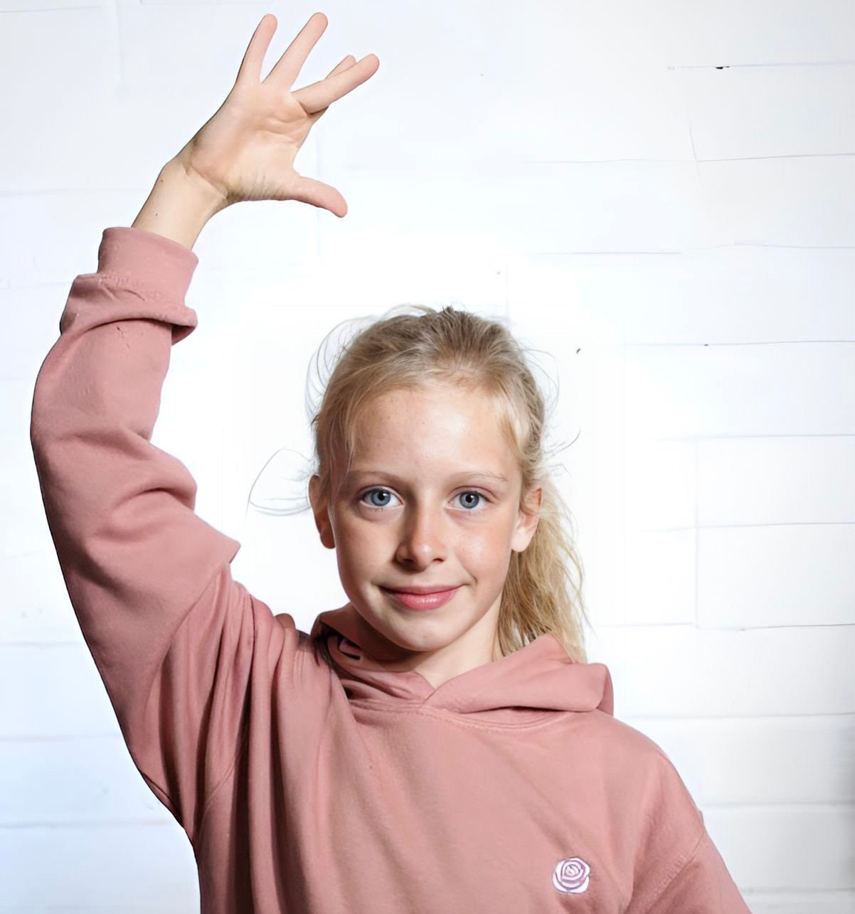 Hoodie - Dusky Pink