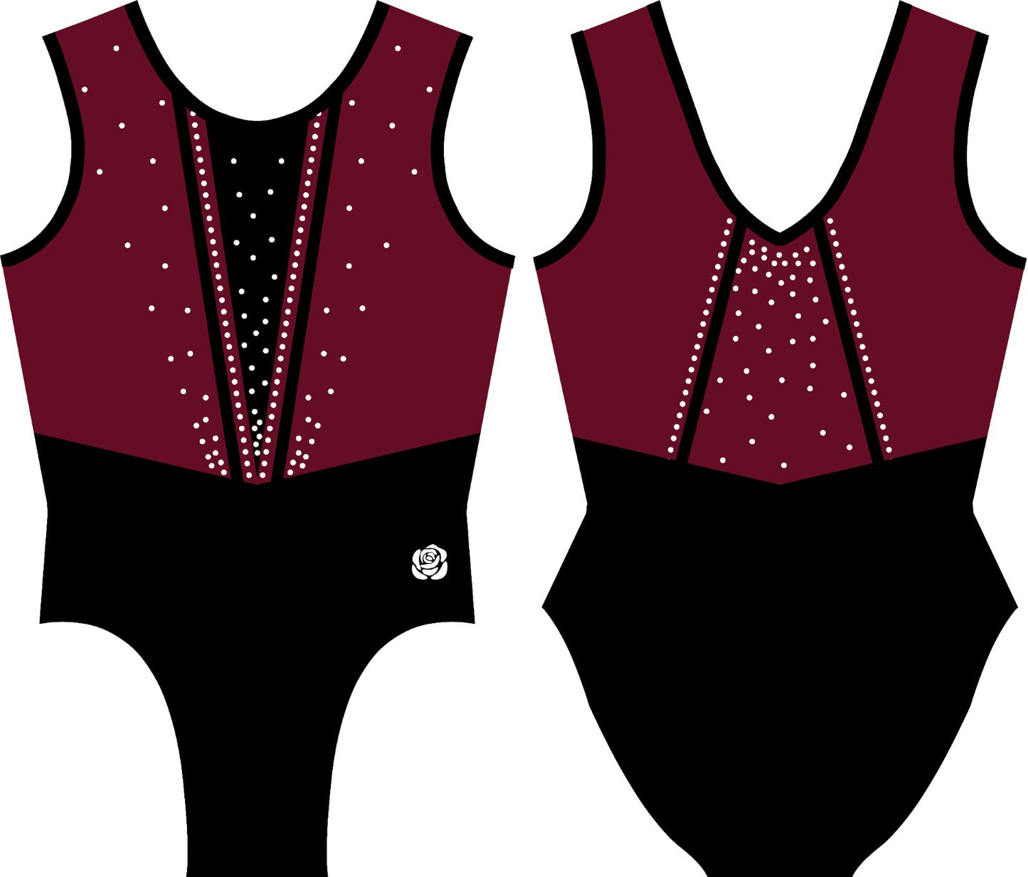 Eagles Gymnastics Short Sleeve